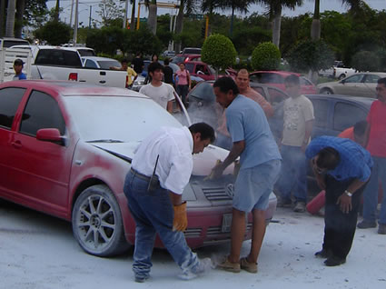 Costco Car Fire