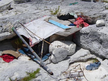 Puerto Cancun: Homeless